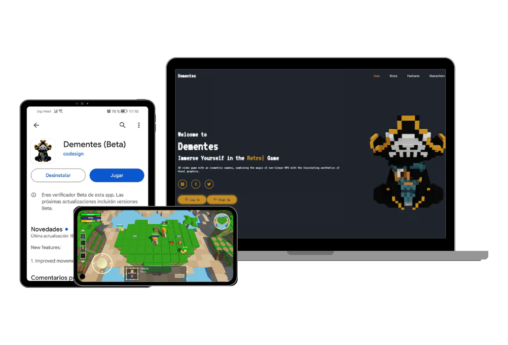 Dementes — videojuego MORPG